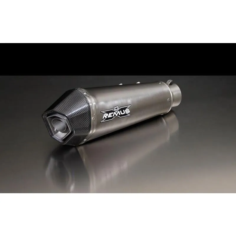 REMUS レムス Hypercone，Slip On Muffler Incl. Heat Protecting Shield，Titanium，EEC スリップオンマフラー マフラー