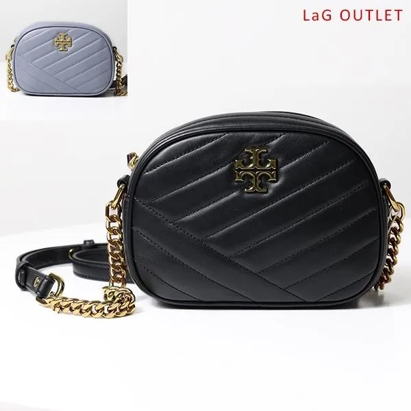【LaGアウトレット】TORY BURCH トリーバーチ ショルダーバッグ KIRA CHEVRON SMALL Camera Bag 60227 スモール カメラバッグ レザー キルティング クロスボディ