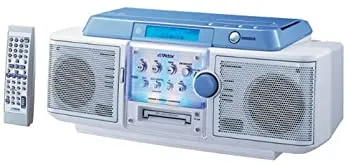 【中古】 ビクター Victor ｜CD MDLPラジカセ RC-Z1MD カラーイルミネーション 高速＆長時間録音