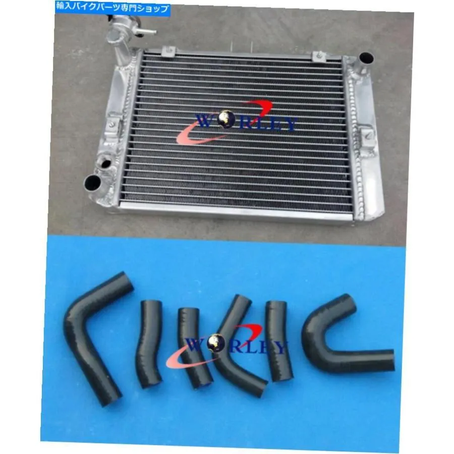 radiators Honda Magna VF1100C用ALUラジエーター＆ブラックホースV65 VF 1100 C SC12 1983-1986 Alu Radiator \u0026 Black Hose For Honda Magna VF1100C