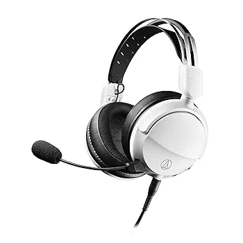 【中古】オーディオテクニカ ATH-GL3 WH ATH-GL3 ゲーミングヘッドセット/密閉型/PC/PS4/PS5/Switch/Xbox One/取り外しマイク / 3.5mmステレオ4 極ミニプ