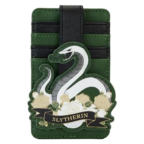 ラウンジフライ アメリカ 日本未発売 バッグ コラボ Loungefly WB Harry Potter Slytherin House Tattoo Card Holderラウンジフライ アメリカ 日本未発売 バッグ コラボ