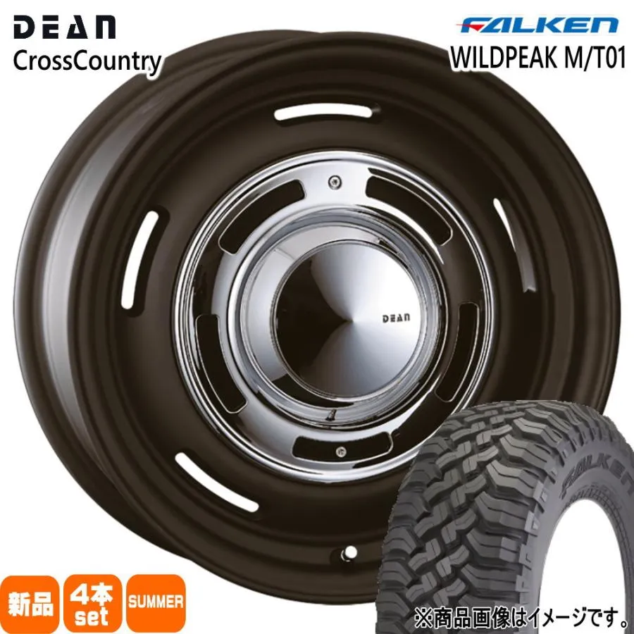 トヨタ FJクルーザー ハイラックス プラド ファルケン 265/70R17 121/118Q LT WILDPEAK M/T01 夏用 サマータイヤ DEAN CROSS COUNTRY 17インチ