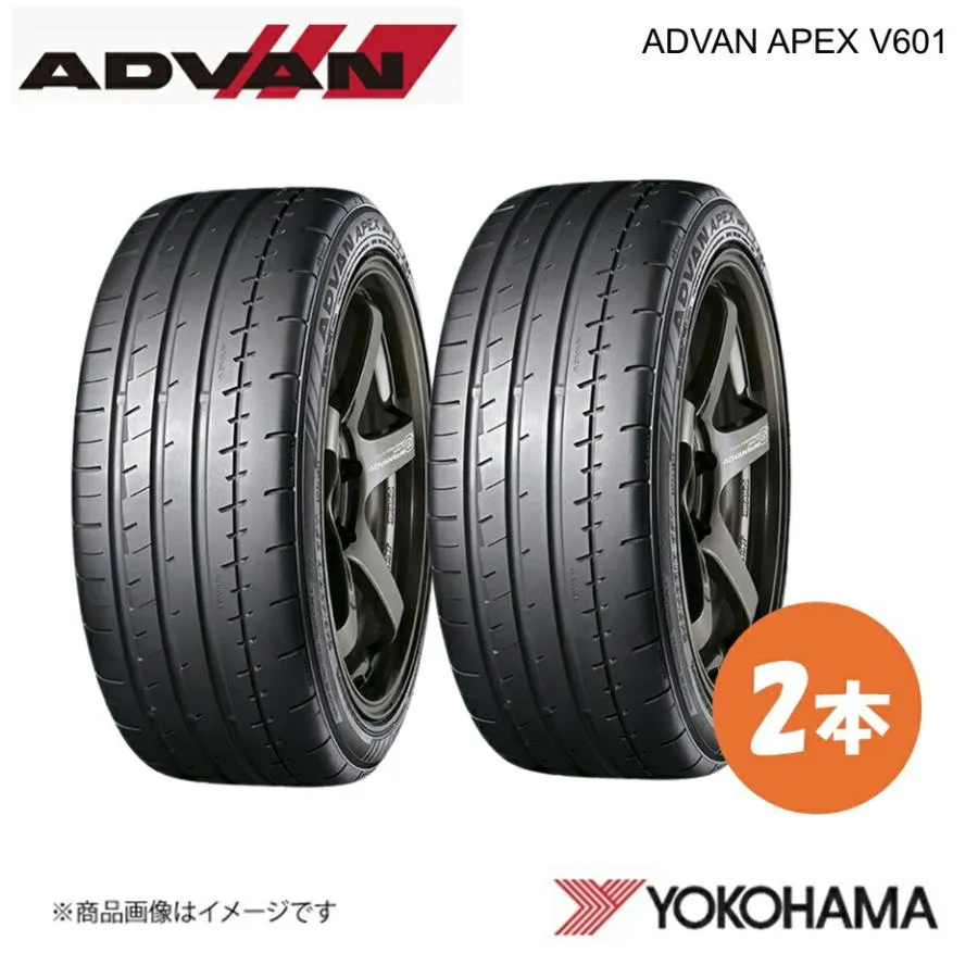 YOKOHAMA ヨコハマタイヤ ADVAN APEX V601 255/35R18 スポーツタイヤ 2本 255 35 18 Y XL R5552