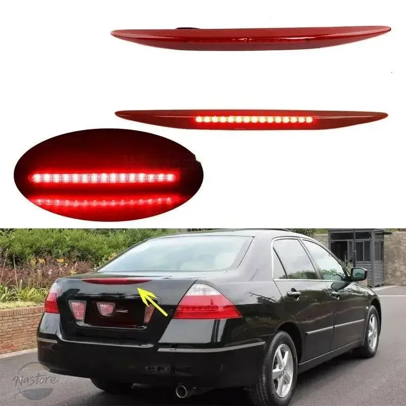 並行輸入品 LEDハイレベルブレーキストップライト リアリフレクター 信号灯 ホンダ honda アコードセダン7TH 2006 2007 ブレーキライト