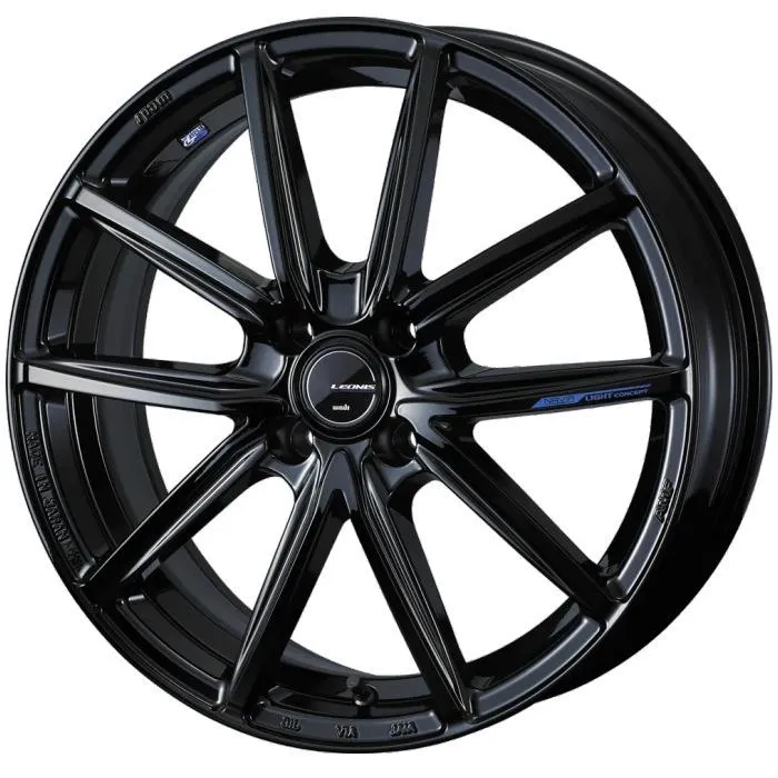 BRIDGESTONE POTENZA Adrenalin RE004 165/45R16 74V XL LEONIS NAVIA08 PBK 16インチ 6J+42 4H-100 サマー 4本セット