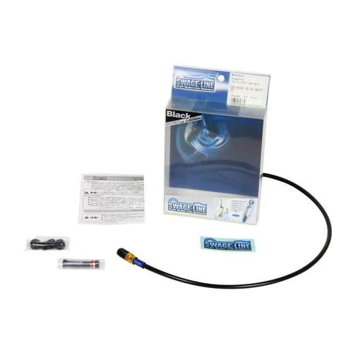 SWAGE-LINE クラッチホースキット ゴールド\u0026ブラック/ブラック VFR800ABS 06-07 GACB158 バイク