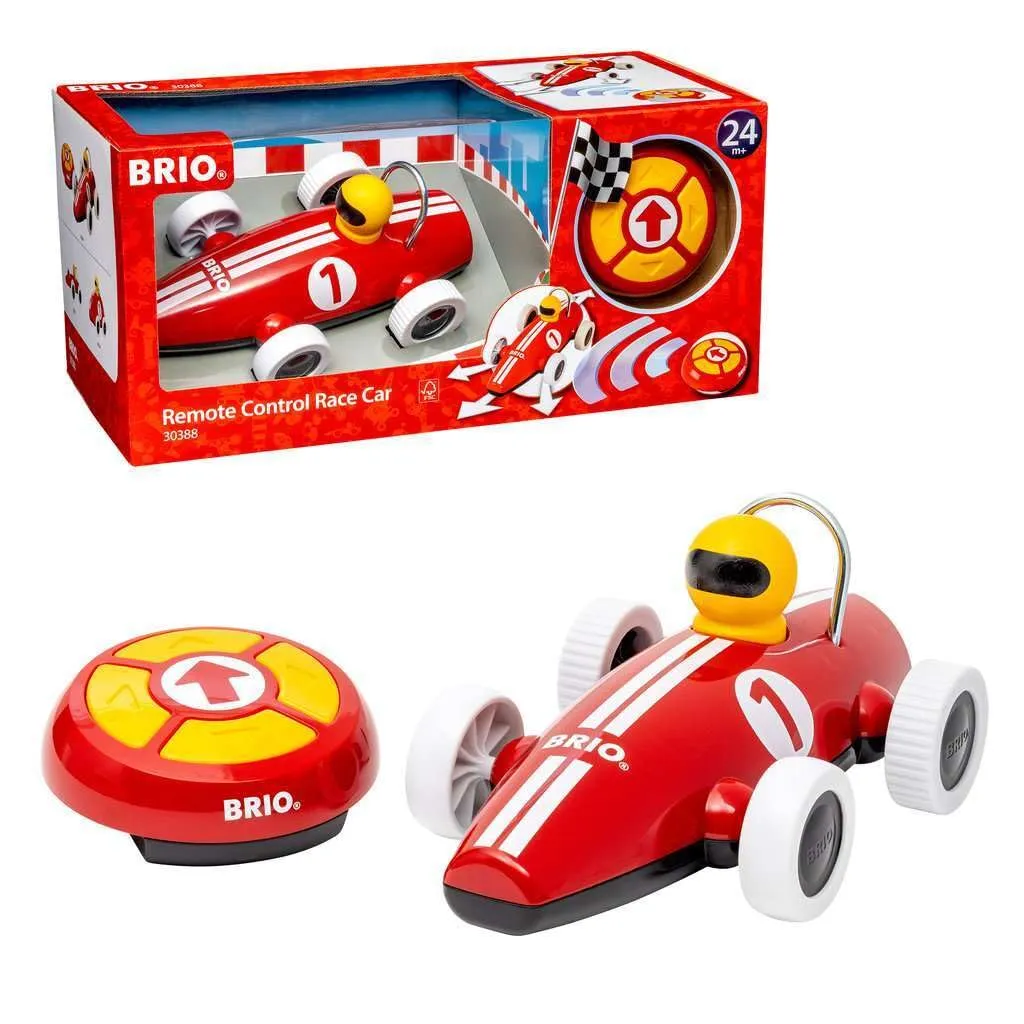 【中古】【非常に良い】BRIO (ブリオ) R/C レーシングカー 30388 対象年齢2歳~ 【おもちゃ 玩具 木製おもちゃ プレゼント（誕生日/クリスマス）】