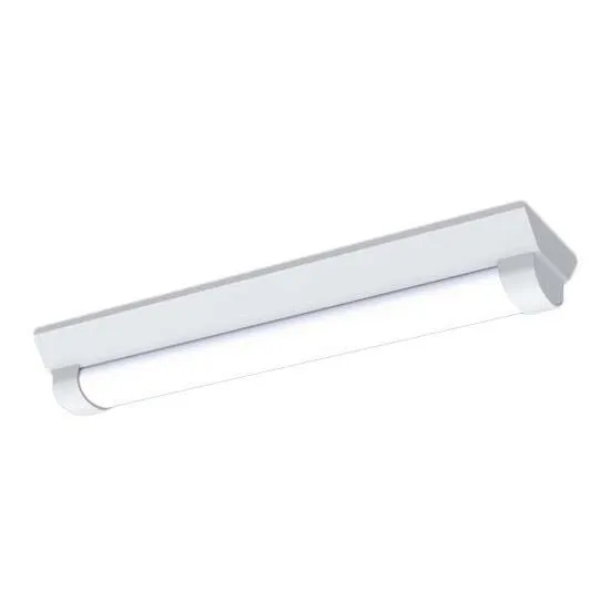 ◎Panasonic 一体型LEDベースライト iDシリーズ 20形 直付 ステンレス Dスタイル W150 防湿防雨型 一般・800lm 電球色 FL20形1灯相当 非調光 直付XLW203AELZ LE9