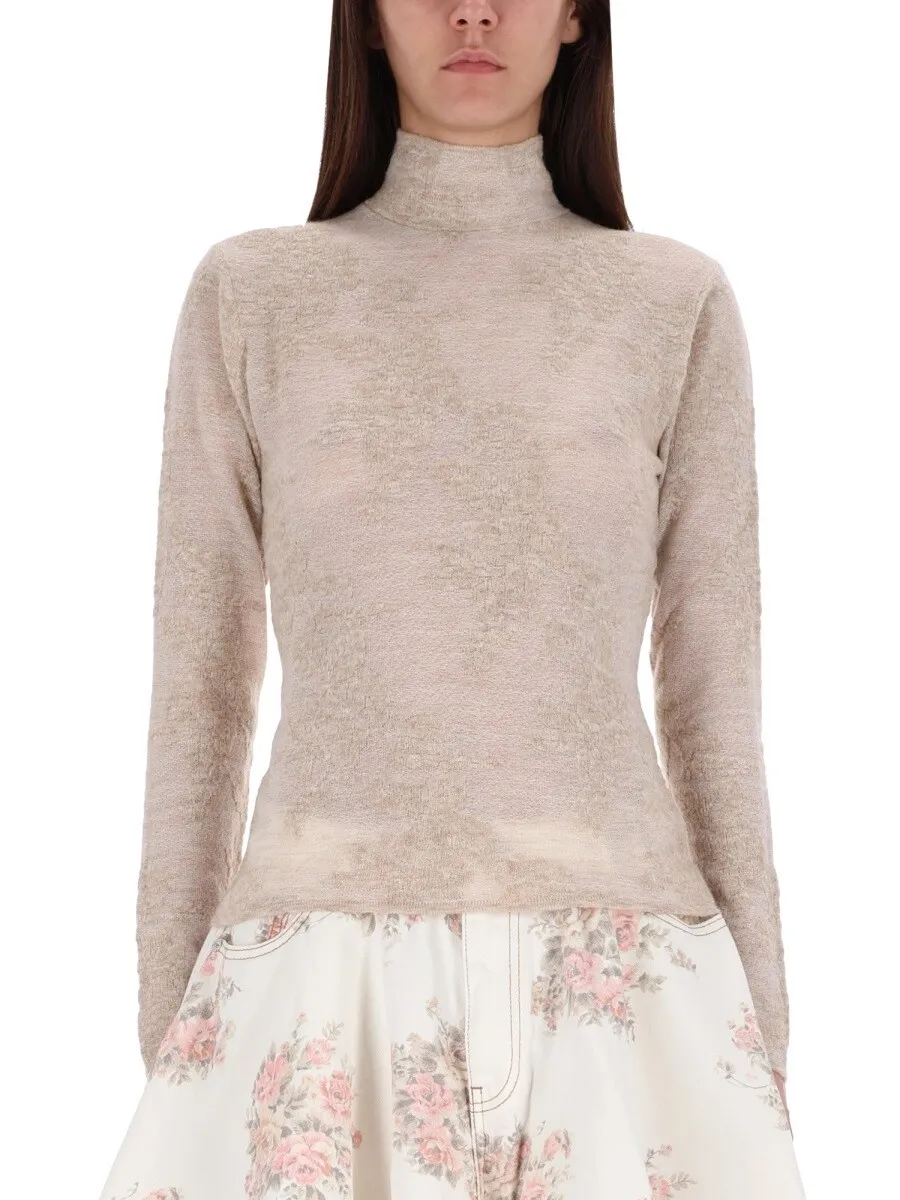 ガニー GANNI セーター ニットウェア レディース ベージュ Knitwear 382956 関税 送料無料 2025AW el