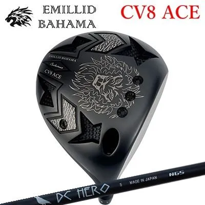 カスタムクラブ エミリッドバハマ カールビンソン CV8 エース ドライバー エヌジーエス ディーシー ヒーローEMILLID BAHAMA CARLVINSON CV8 ACE DRIVER NGS DC HERO