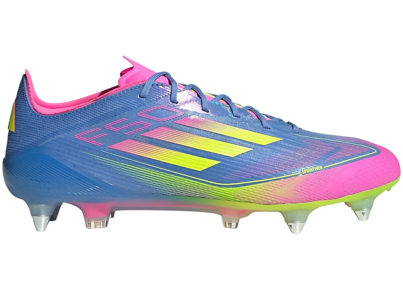 アディダス エリート 青色 ブルー フュージョン ピンク スニーカー メンズ ADIDAS F50 ELITE SG BLUE FUSION LUCID LEMON PINK / BLUE FUSION LUCID LEMON LUCID