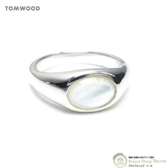 トムウッド （TOM WOOD） Joe Ring ジョー・リング ホワイトモップ リング シルバー 925 指輪 #52 12号 101286（新品）