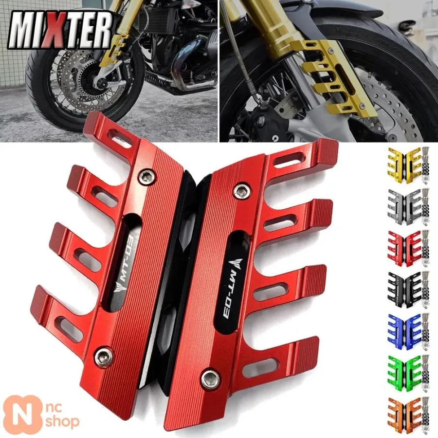 【並行輸入品】 バイク用アクセサリー フロントブレーキディスクキャリパープロテクター装飾カバーガード ヤマハ MT03 MT-03 2006-2021 MT 03 2019 2020用