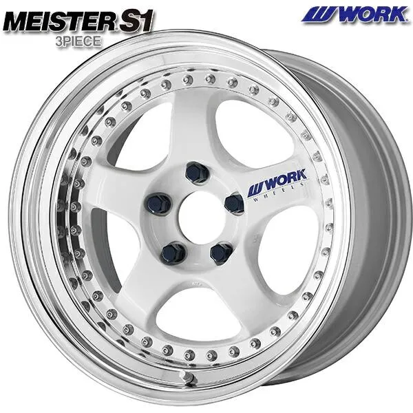 サマータイヤ ホイールセット 215/50R18インチ 5H114.3 WORK ワーク マイスター S1 3P ホワイト キングボス G866