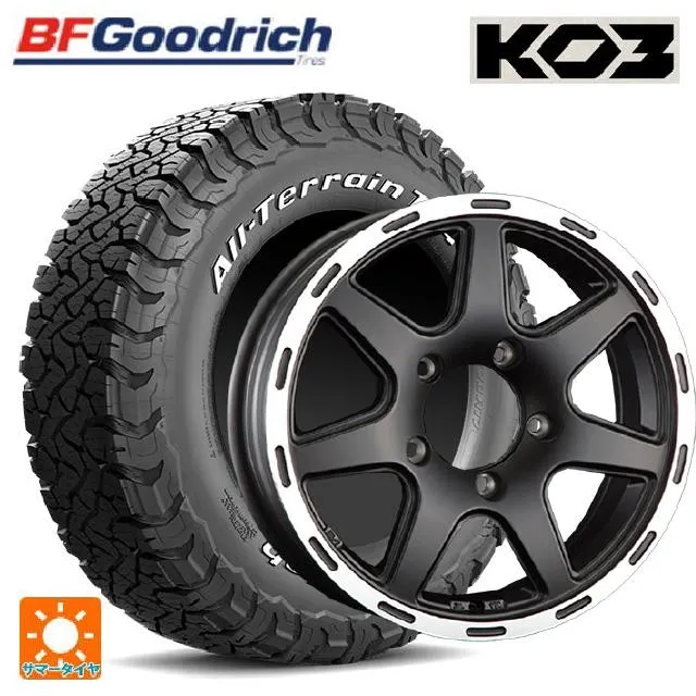 送料無料 サマータイヤホイール 4本セット 175/80R16 92S BFグッドリッチ オールテレーン TA KO3 ホワイトレター 正規品 阿部商