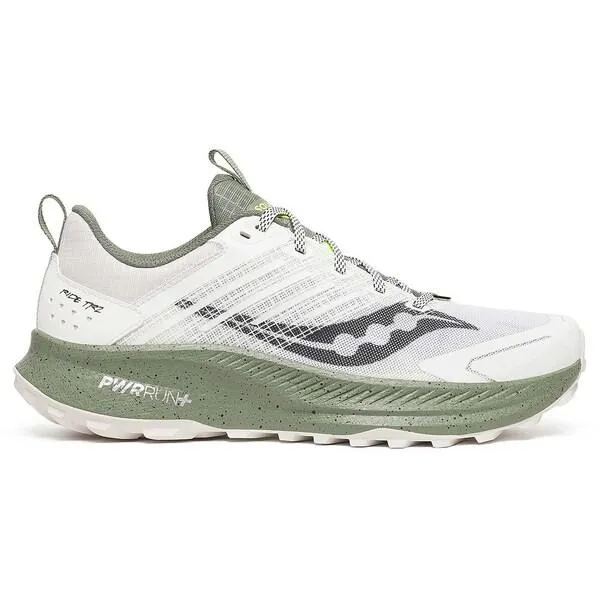 Saucony サッカニー メンズ - スニーカー Saucony Ride TR2 White Olivine 【US_10(28.0cm) 】
