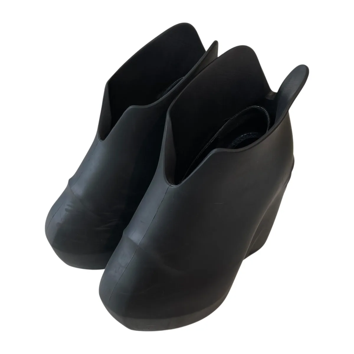 【中古】<br>GIVENCHY<br>ラバーブーツ ブラック サイズ：36<br>【価格見直し】