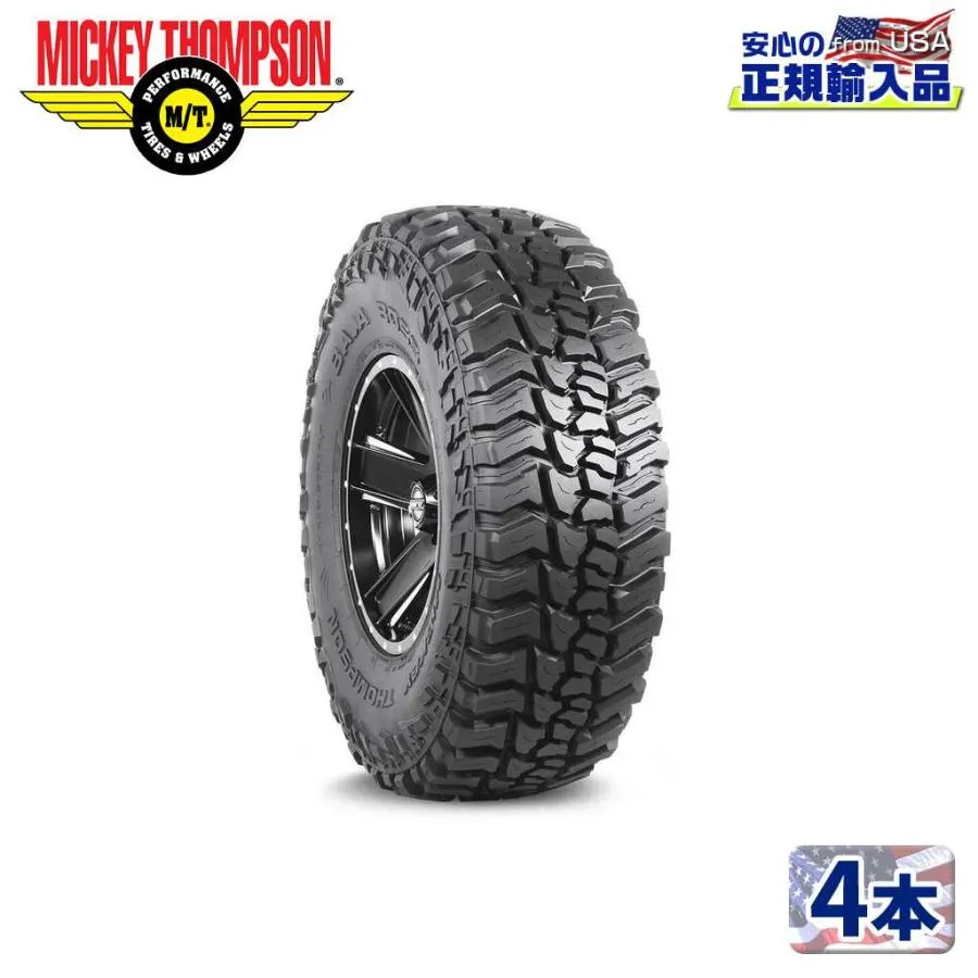 [MICKEY THOMPSON(ミッキートンプソン)正規輸入総代理店]16インチタイヤ 4本 BAJA BOSS Ｍ/Ｔ LT285/75R16 ラジアル 汎用/90000036632