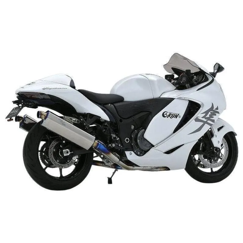 OVER オーヴァー TT-Formula Twin フルチタン 4-2-2 HAYABUSA SUZUKI スズキ フルエキゾーストマフラー マフラー