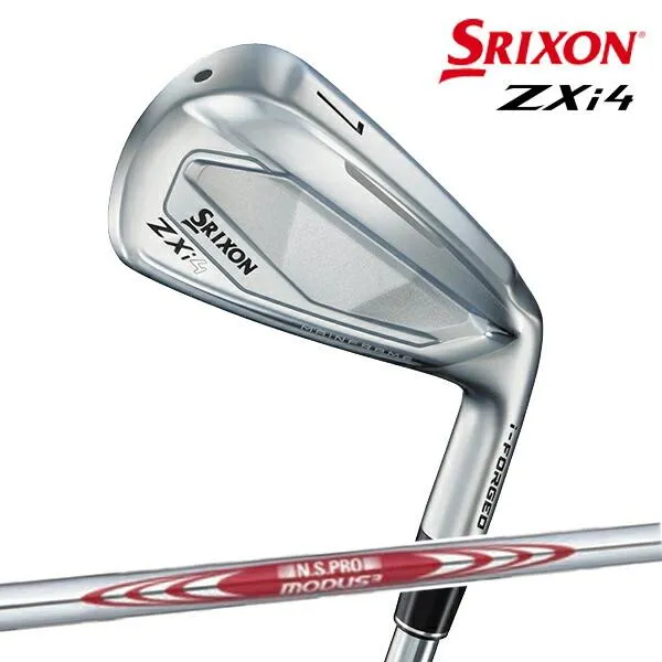 【メーカーカスタム】ダンロップ メンズ スリクソン ZXi4 アイアン 5本組(6-9、PW) アイアンセット NS PRO MODUS 3 TOUR 105 スチールシャフト【24】