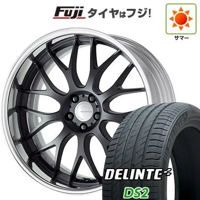 【新品国産車用5穴114.3】 | 夏タイヤ ホイール4本セット | 245/40R19 | デリンテ DS2(限定) | WORK ワーク グノーシスRX RXM | 8J 19インチ