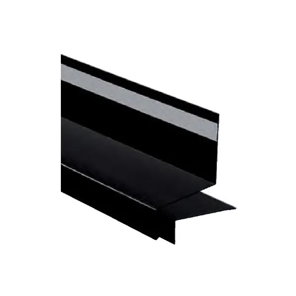 ※法人専用品※城東テクノ スリムオーバーハング(穴なしタイプ) フﾞラック HF-S456022-BK 4本