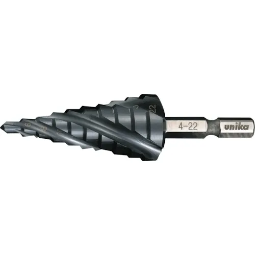 UNIKA ステップドリル SPQ-422 クワトロ SPQ－422 5本まとめ売り 5本 【まとめ売り商品】