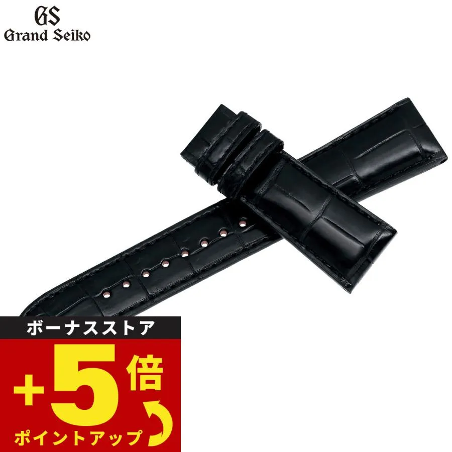 グランドセイコー 腕時計 替えバンド ベルト 21mm クロコダイル GRAND SEIKO RG01W21BK
