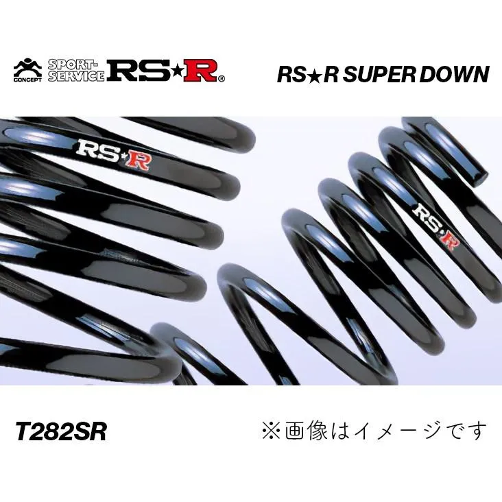 RS★R RSRスーパーダウン トヨタ セルシオ eRバージョン FR ダウンサス リア/T282SR