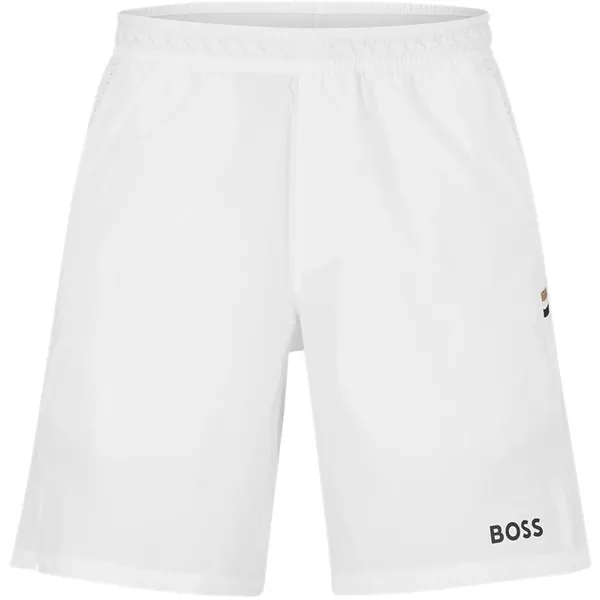 ボス メンズ ボトムス ハーフパンツ・ショーツ Boss S_Berrettini-Day5 10247682 01 White 100 ホワイト