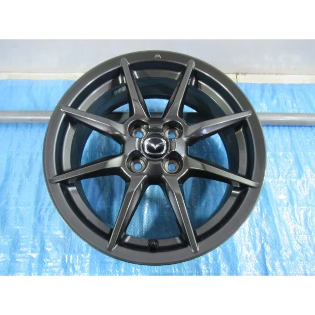 美品 マツダ ロードスター 純正 9965-G3-6560 16-6.5J 4H/100 ET45 中古1本 ロードスター MAZDA2 ベリーサ デミオ T008763