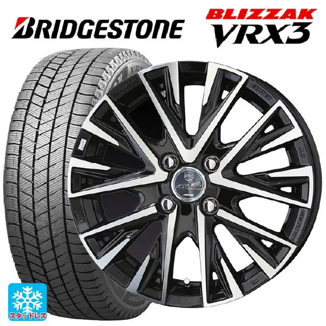 スズキ ハスラー(MR52/92S)用 165/65R14 79Q ブリヂストン ブリザック VRX3 正規品 スマック レジーナ