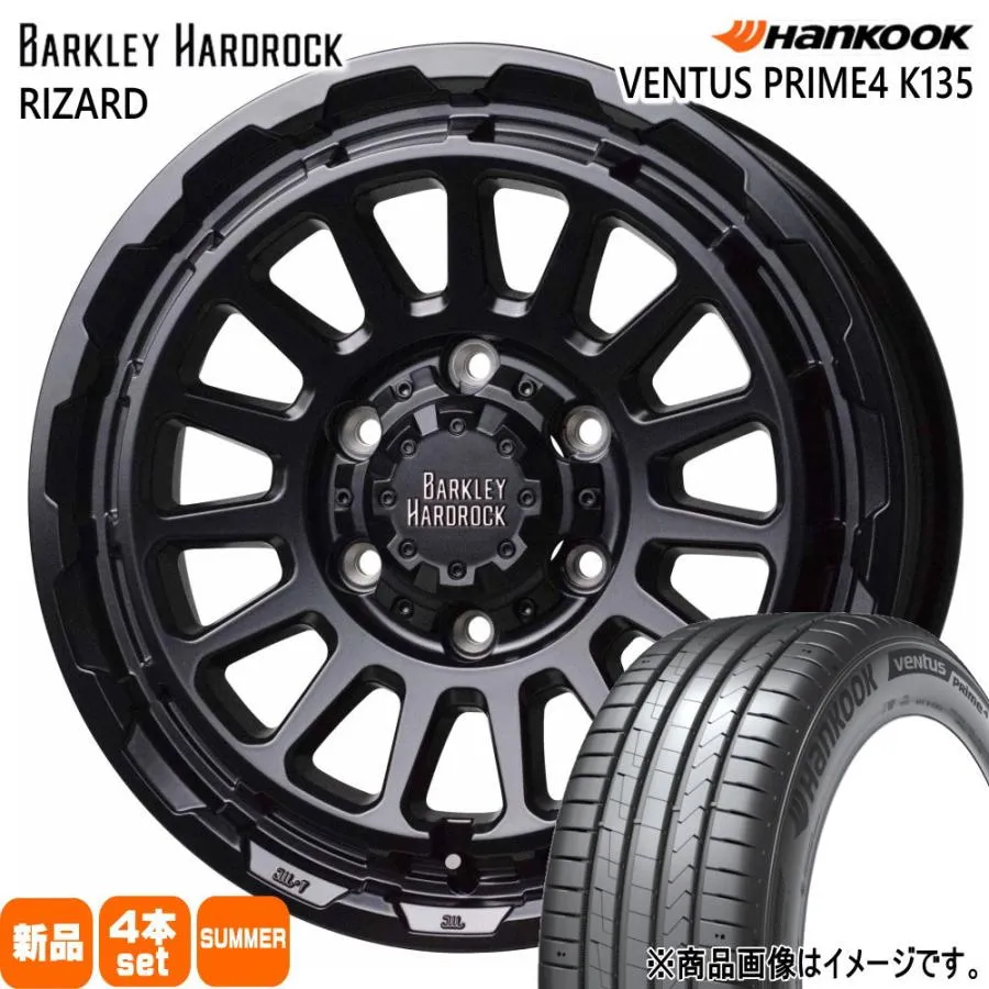 215/60R17  ハンコック VENTUS Prime4 SUV K135A 夏用 サマータイヤ BARKLEY HARDLOCK RIZARD 200系 ハイエース 専用