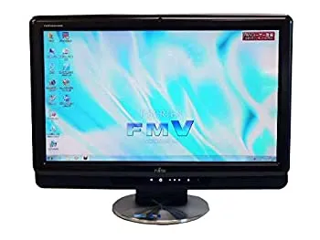 【中古】富士通 デスクトップパソコン パソコン F/G60 ブラック デスクトップ 一体型 本体 Windows7 Core i3 DVD 4GB/500GB