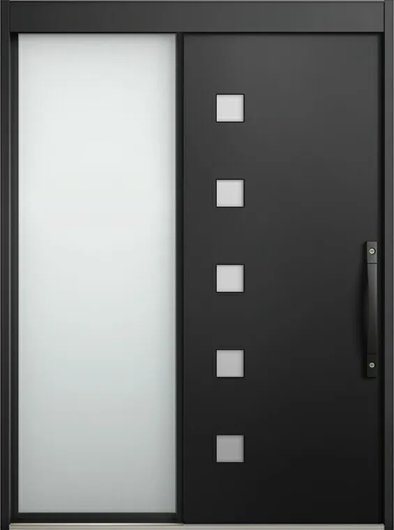 エルムーブ2 片袖 L21型 アルミ色 カザスプラス仕様 呼称：187 W：1,870mm × H：2,288mm スライディングドア LIXIL リクシル TOSTEM トステム