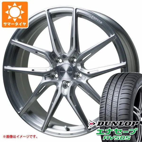 サマータイヤ 225/45R19 96W XL ダンロップ エナセーブ RV505 トラフィックスター フォージド TSF-02 8.0-19