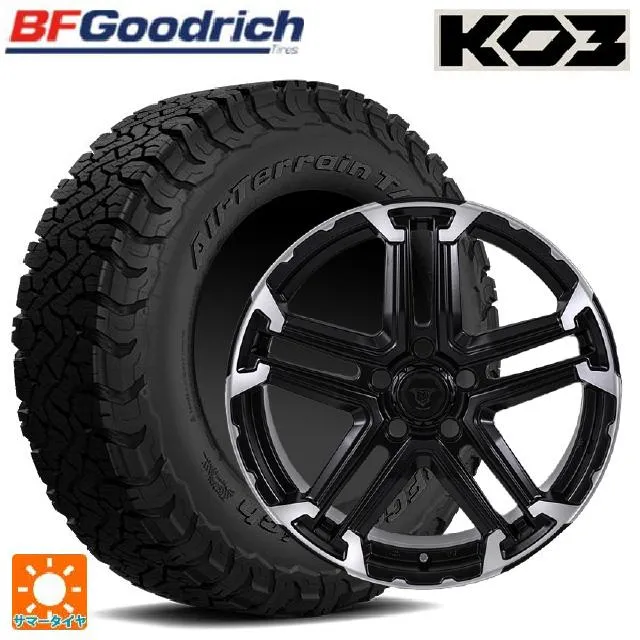 送料無料 サマータイヤホイールセット 225/65R17 107/103S BFグッドリッチ オールテレーン TA KO3 ブラックレター 正規品 ジ