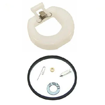 【並行輸入品】 Parts 631021 ＆ 632019 純正Tecumseh キャブレター修理キット＆フロート