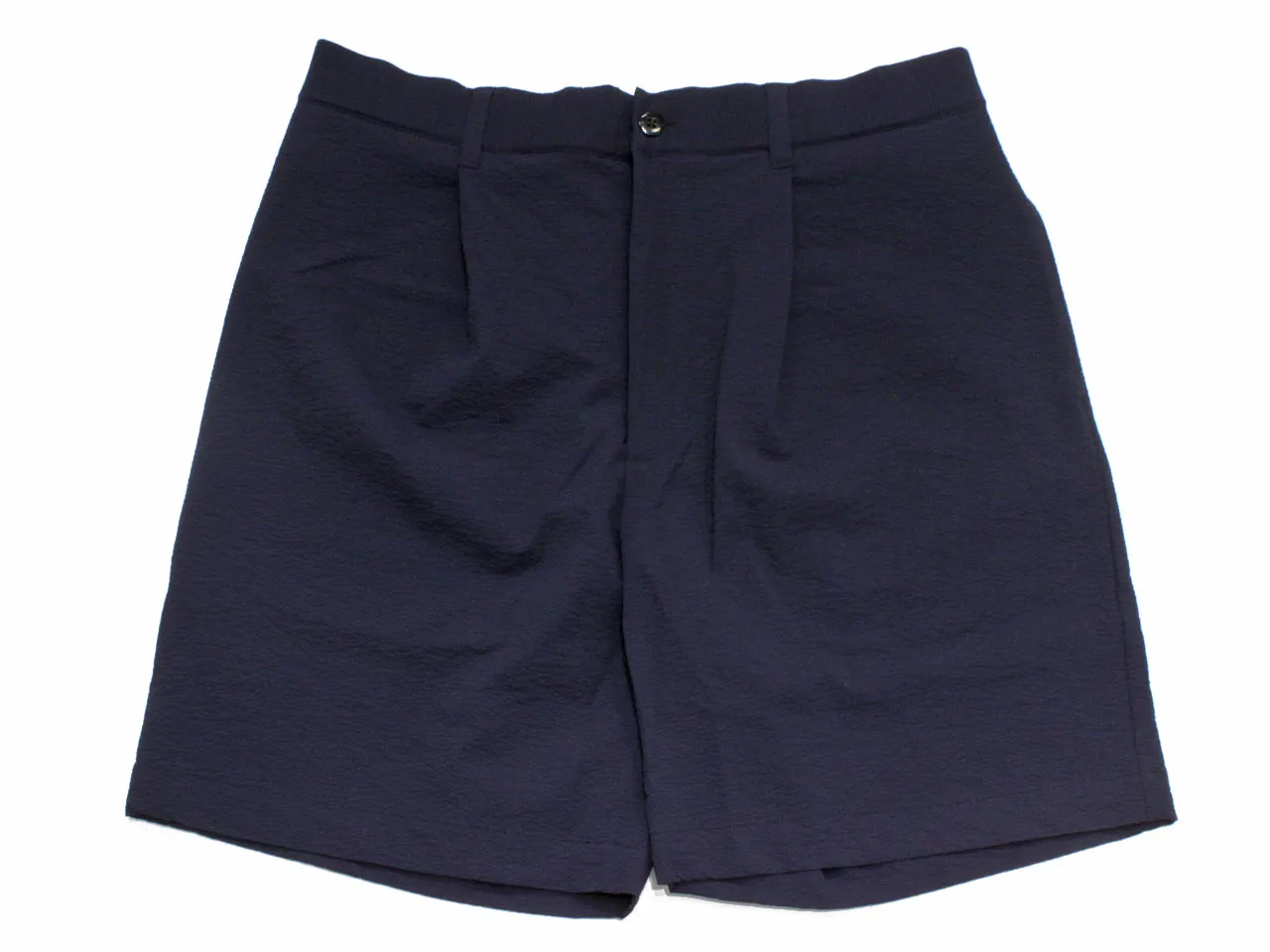 THOUSAND MILE【サウザンドマイル】EASY TUCK SHORTS *SEERSUCKER NAVY