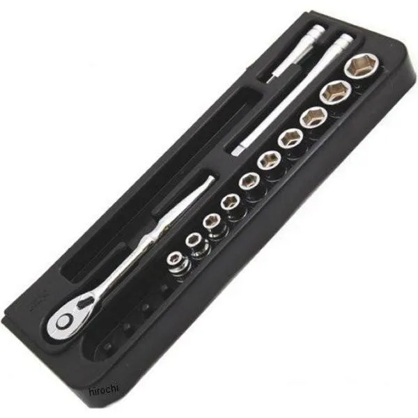 【メーカー在庫あり】 TB210B-KC KTC 京都機械工具 6.3sq.ソケットレンチセット6角(13点)インチ HD店