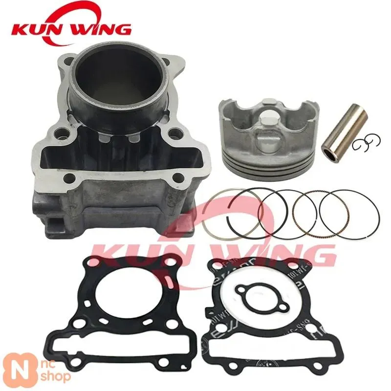 【並行輸入品】 58MM NMAX155 シリンダーキット ピストンリング ヤマハ NMAX155 AEROX TRICITY R15 155CC GPD 150A 2DP-E1311-10