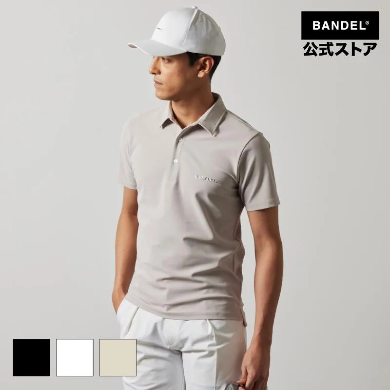バンデル BASIC VENTILATION S/S POLO SHIRTS BANDEL ポロシャツ 半袖 ゴルフ シャツ ホワイト ブラック メンズ スポーツ 男性