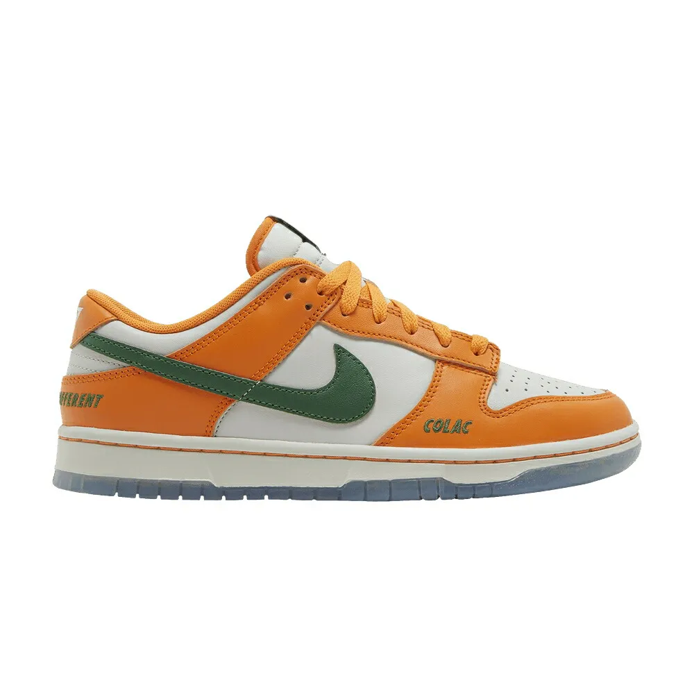 ナイキ フロリダ ダンク 橙 オレンジ 緑 グリーン A\u0026M ダンクロー RATTLERS スニーカー メンズ NIKE FLORIDA UNIVERSITY X DUNK LOW / ORANGE HORIZON FORTRESS GREEN