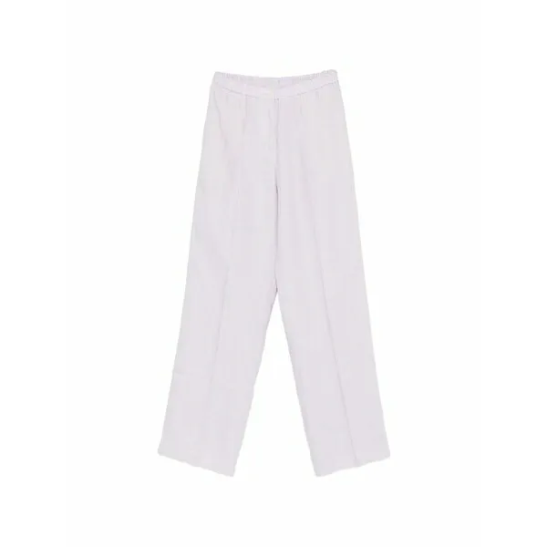 マニュエル リッツ レディース カジュアルパンツ ボトムス Elasticated trousers Purple