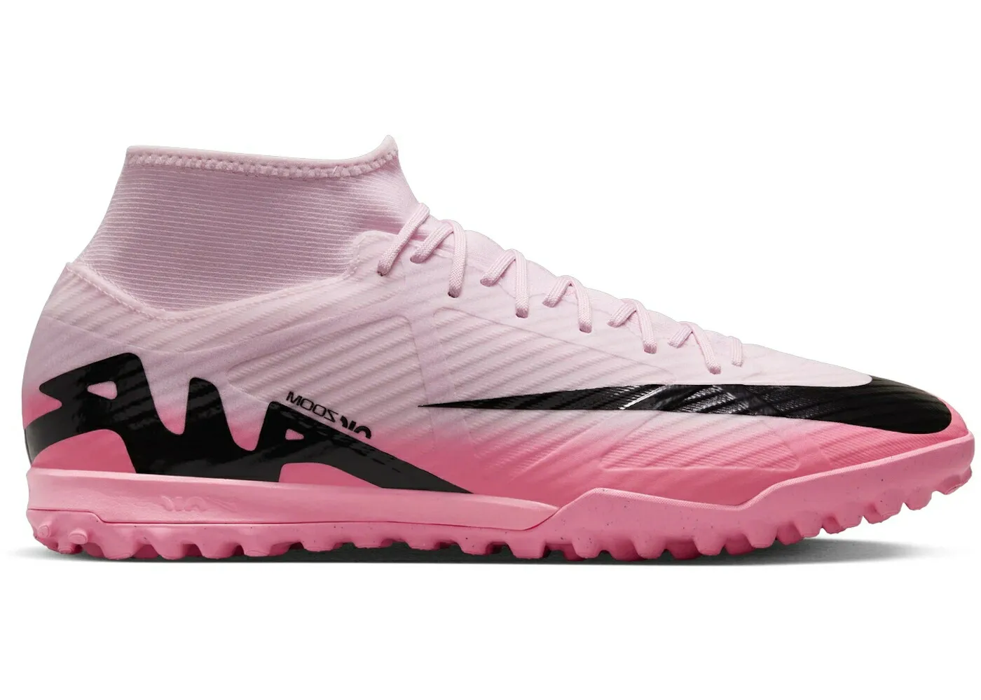 ナイキ アカデミー ピンク 黒色 ブラック スニーカー メンズ NIKE MERCURIAL SUPERFLY 9 ACADEMY TF PINK FOAM BLACK / PINK FOAM BLACK