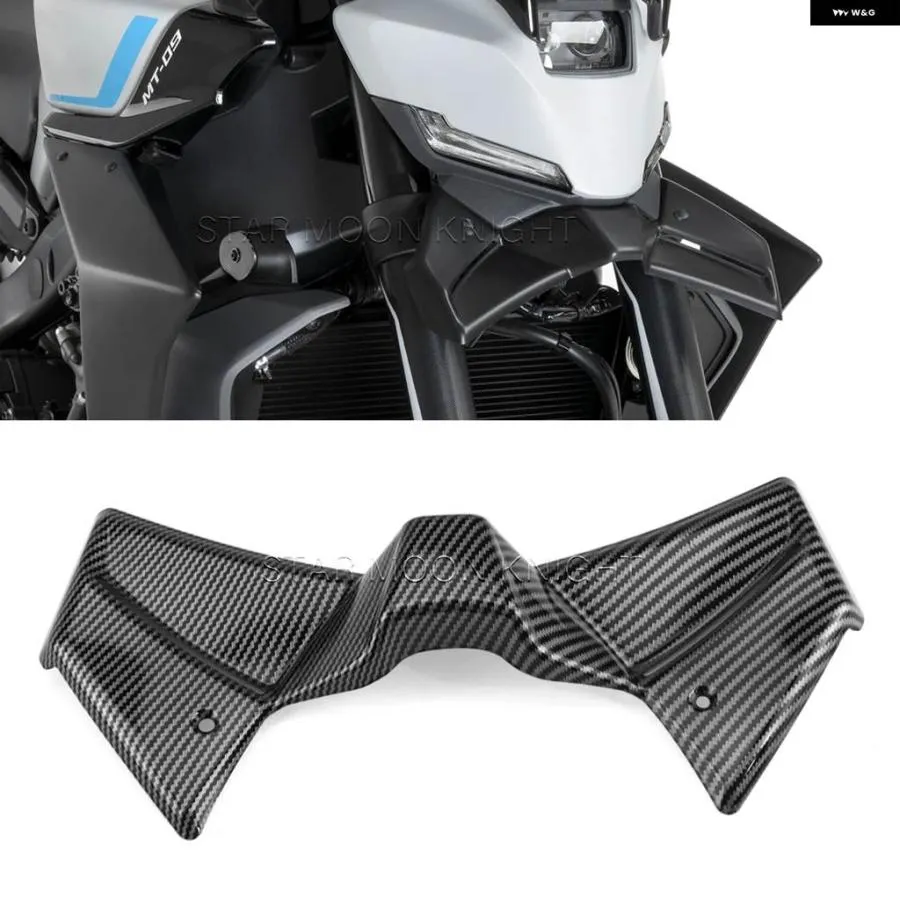 並行輸入品ヤマハ MT-09 MT09 SP 2024 2025 GEN 4 オートバイ スポーツ ダウンフォース ネイキッド フロントスポイラー エアロダイナミック ウィング