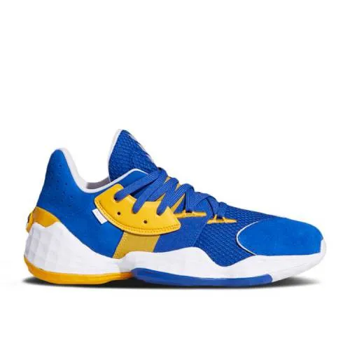 【 ADIDAS HARDEN VOL. 4 U CASA MI - GOLDEN STATE WARRIORS / TEAM ROYAL BLUE TEAM COLLEGE 】 アディダス ハーデン スケートボード チーム 青色 ブルー カレッジ ゴールデンステート ウォリアーズ スニーカー メ