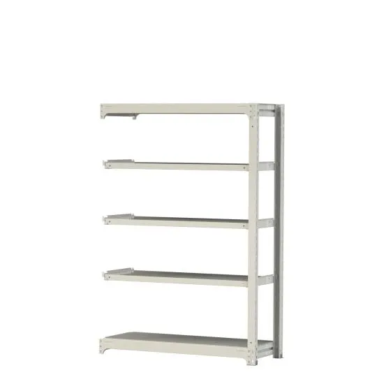 【直送品】 山金工業 ボルトレス中量ラック 300kg/段 連結 3S6448-5WR 【大型】