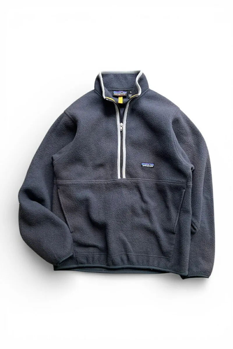 【中古】PATAGONIA (パタゴニア) 00 SYNCHILLA MARSUPIAL HALF-ZIP FLEECE JACKET 00年 シンチラ ハーフジップ フリース ジャケット / GRAY [SIZE: S USED]